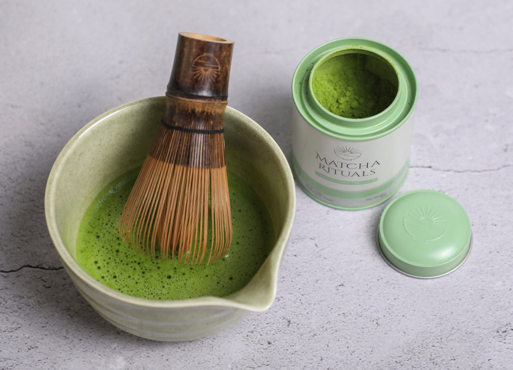 The Ritual Bamboo Set with Matcha Powder